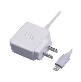 AmerTac PM1024WC8 Zenith Lightning 8-pin Wall Charger, White