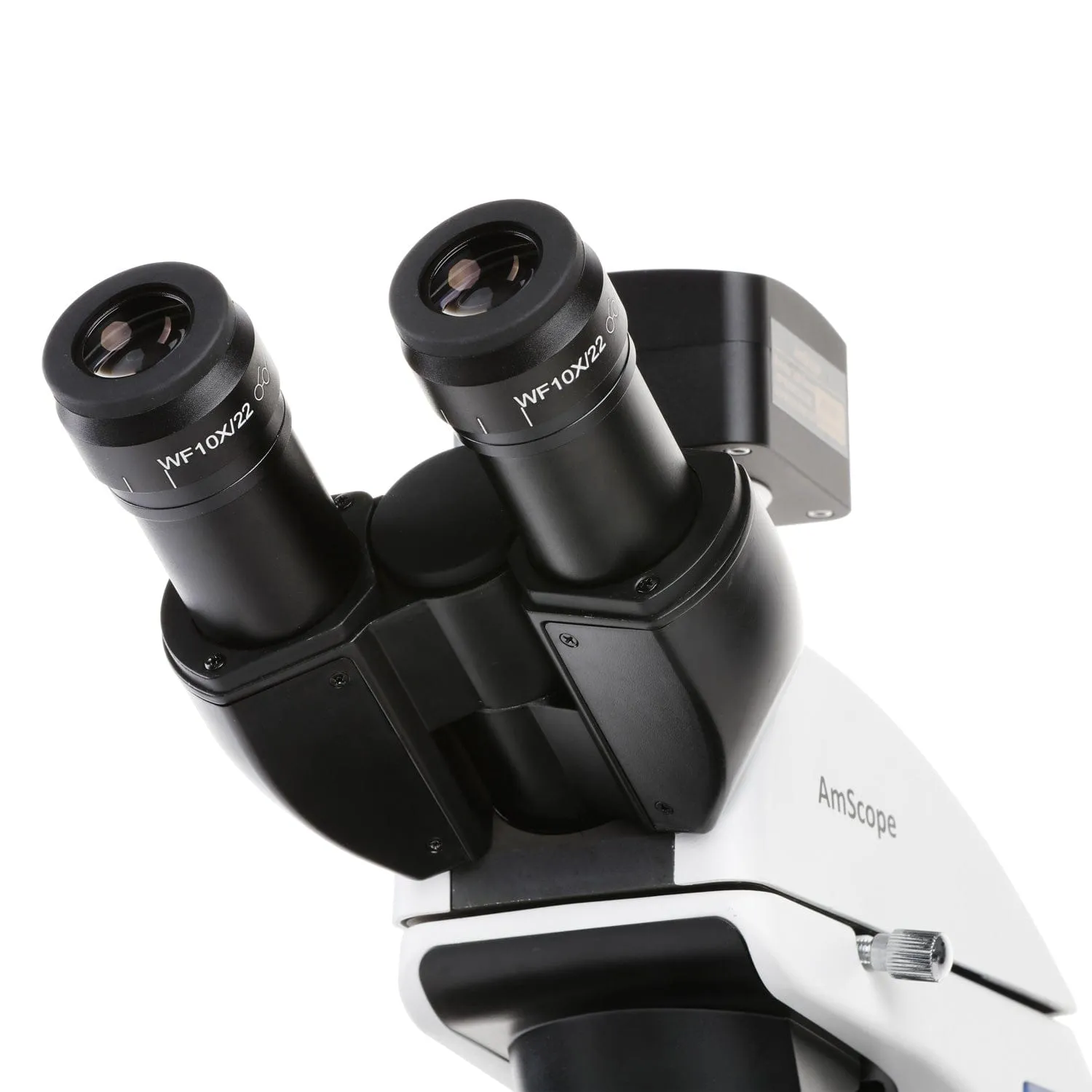 AmScope T720 Series Compound Microscope 40X-2500X Magnification With Plan Infinity Laboratory with 9.7" Touchscreen Imaging System