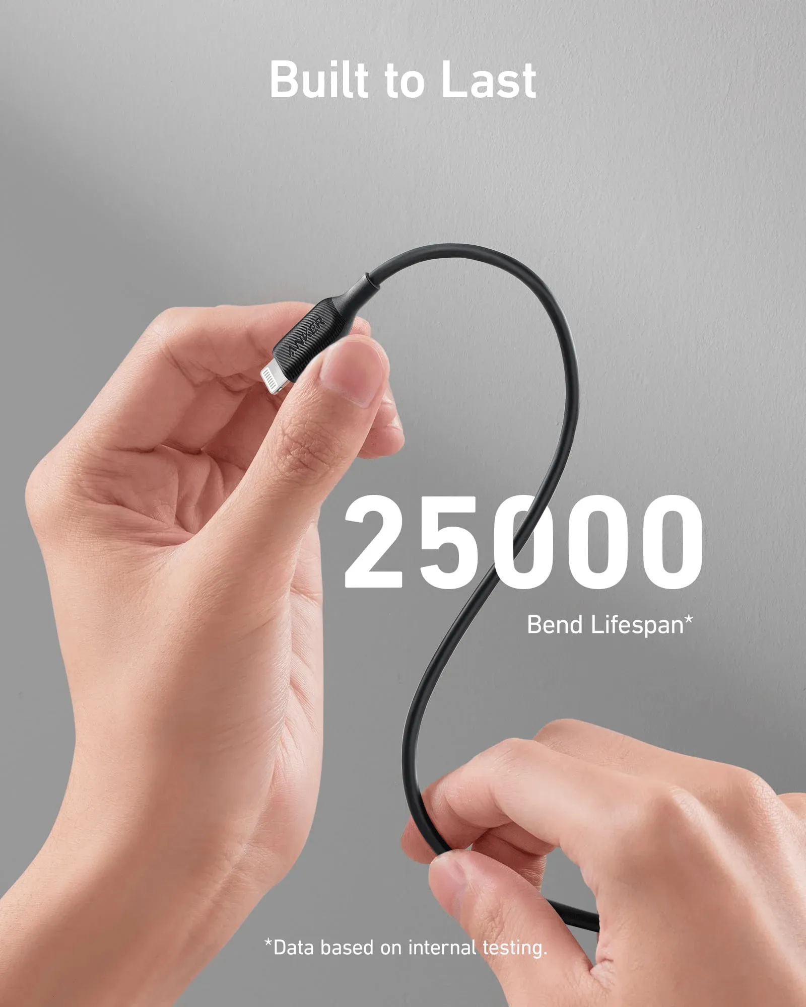 Anker 541 PowerLine llI USB-C Cable with Lightning Connector - A883