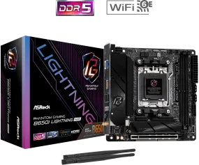 ASRock B650I Lightning WiFi DDR5,Socket AM5 Mini-ITX Motherboard