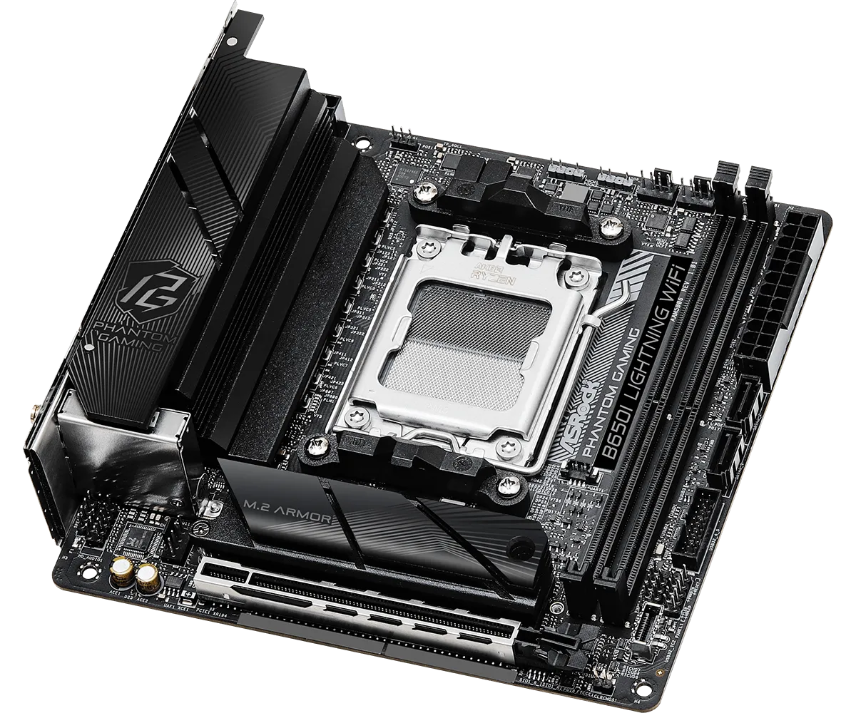 ASRock B650I Lightning WiFi DDR5,Socket AM5 Mini-ITX Motherboard