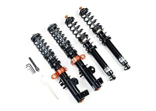 AST Suspension 5100 Series 1-Way Coilovers (Divorced Rear - Front and Rear Top Mounts Not Included) ACU-B1002S - 1995-1999 BMW 318i Touring (E36)