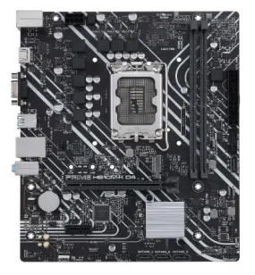 Asus Prime H610m-K D4 - Motherboard - Micro Atx - Lga1700 Socket - H610 Chipset - Usb 3.2 Gen 2, Usb 3.2 Gen 1 - Gigabit