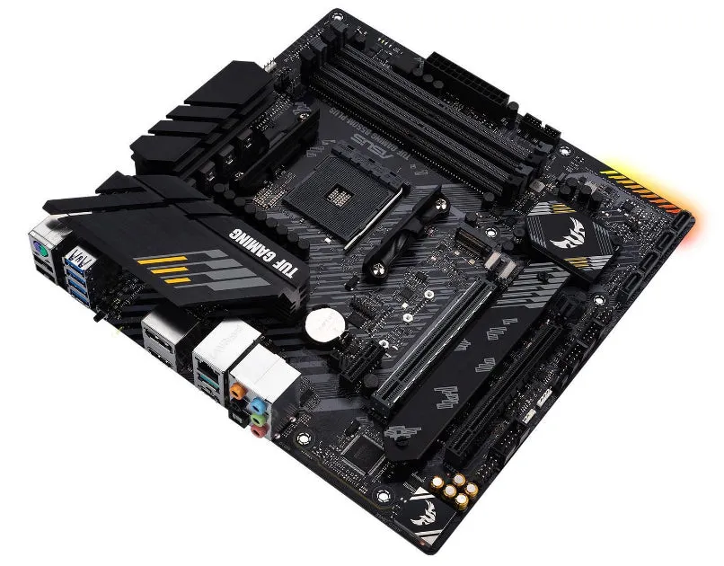 Asus Tuf Gaming B550m-Plus - Motherboard - Micro Atx - Socket Am4 - Amd B550 Chipset - Usb-C Gen2, Usb 3.2 Gen 1, Usb 3.