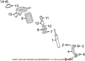 Audi Coil Spring – Front 8R0411105AR