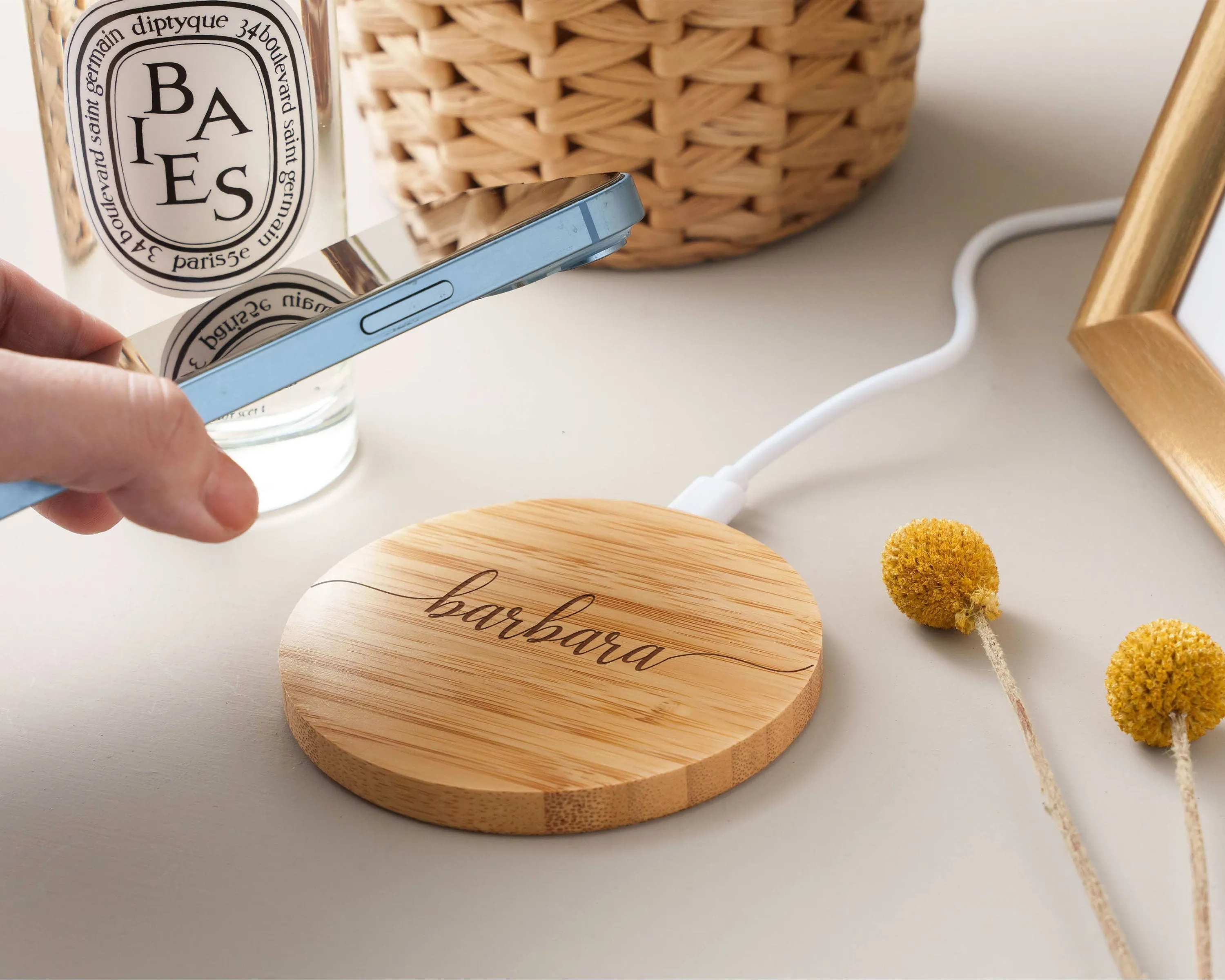 Bamboo Wireless Charger