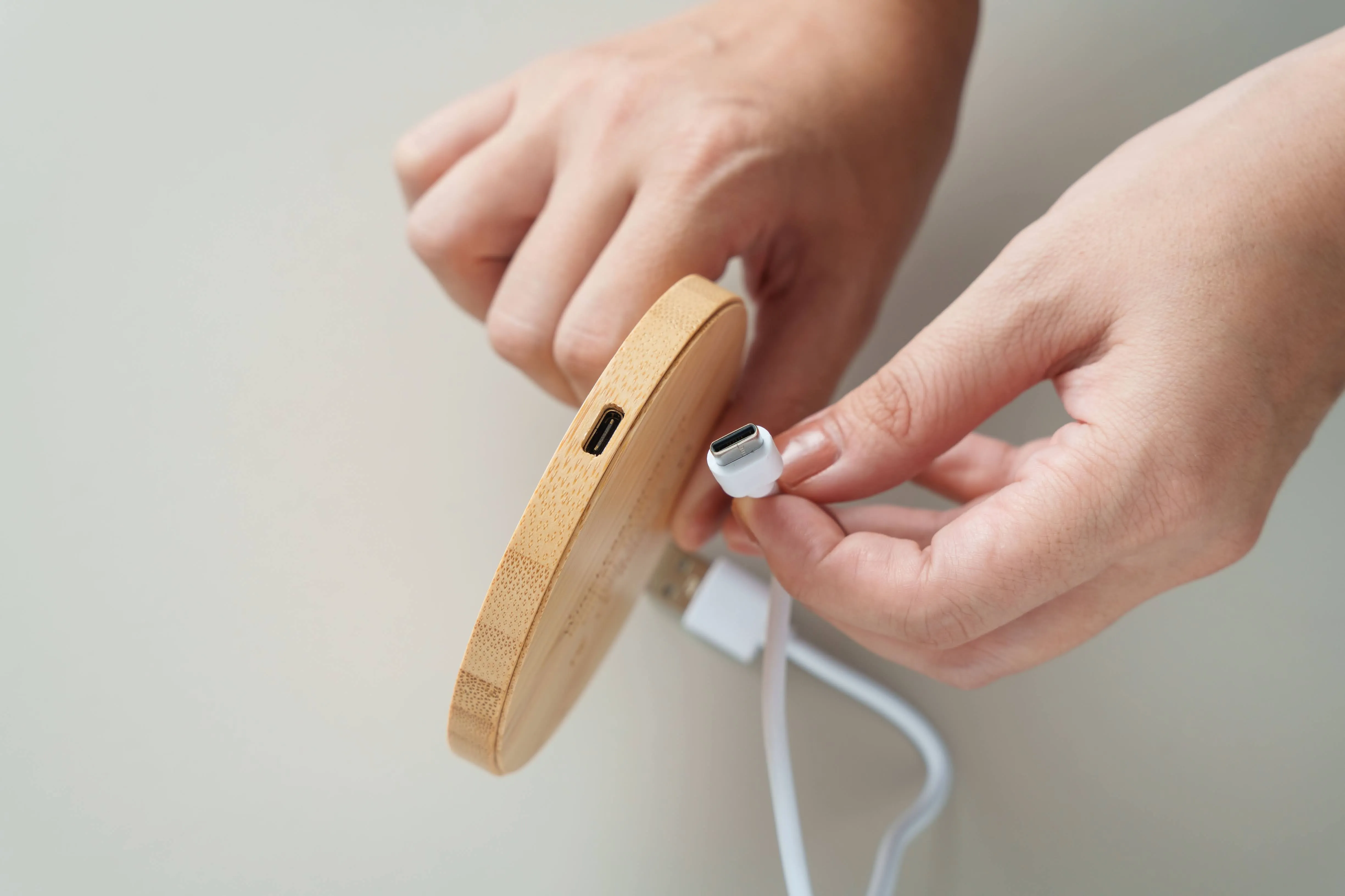 Bamboo Wireless Charger