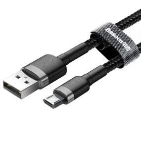 Baseus Camklf-Bg1 Usb Cable 1 M 2.0 Usb A Micro Usb Black