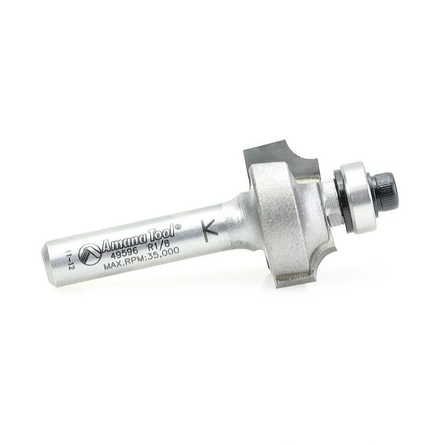 Beading Router Bit | 1⁄16 Radius x Various Dia x 5⁄16 x 1⁄4" Shank | 49596 | 738685895962