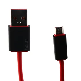 Beats by Dr. Dre (JKA9RO3P) 3Ft Micro USB Charging Cable - Red/Black