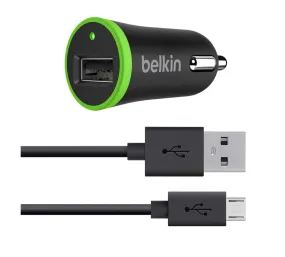 Belkin BKNF8MM887BT04 Universal Car Charger, Black