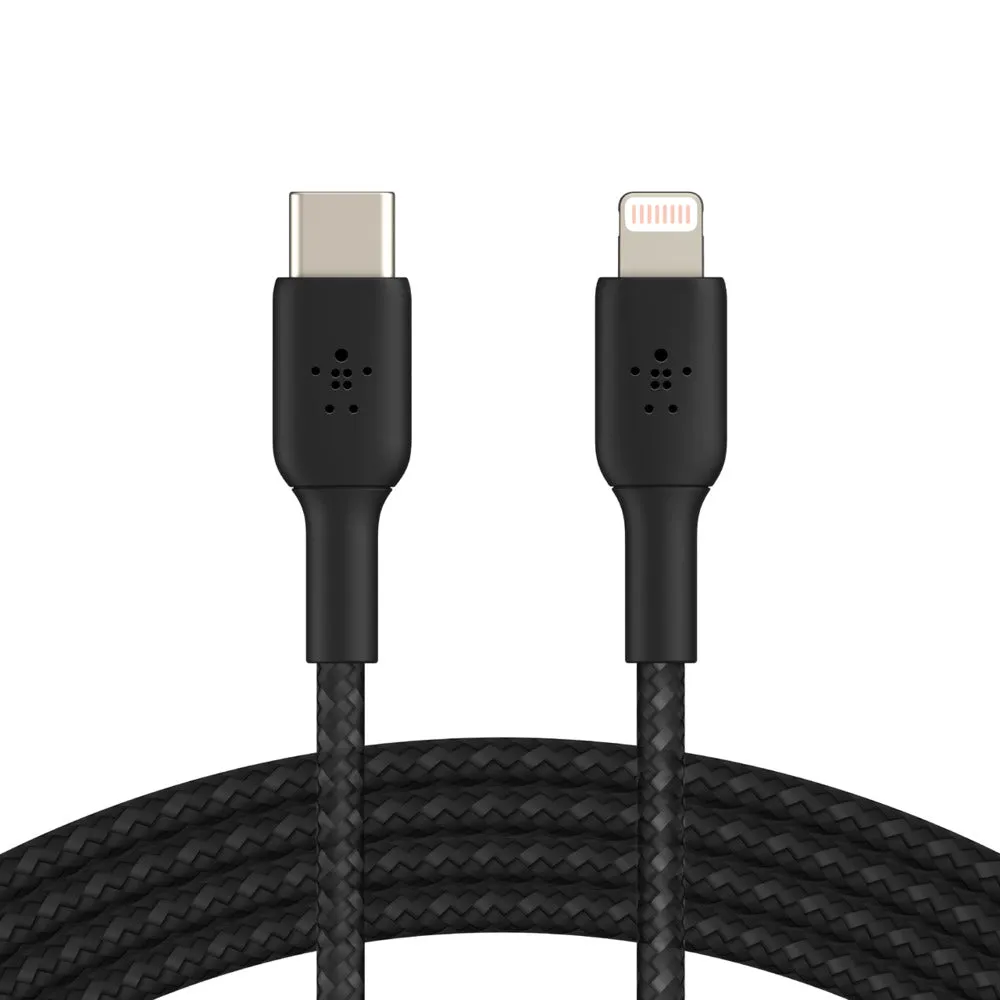 Belkin BoostCharge USBC to Lightning Braided Cable