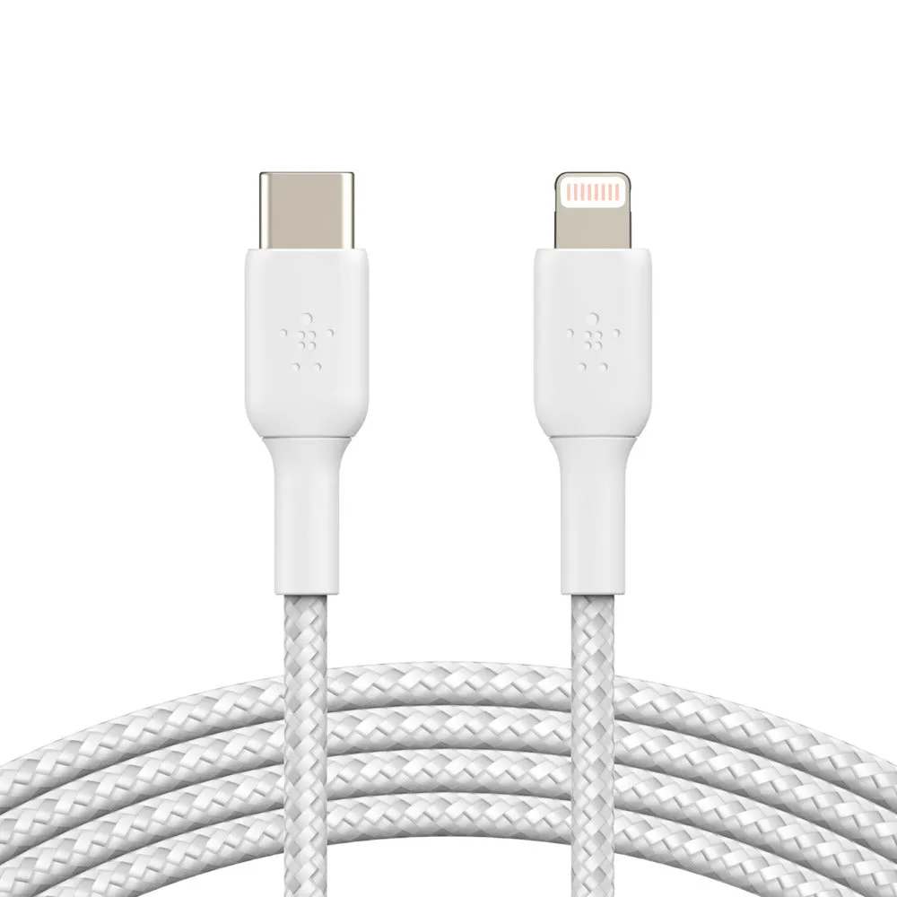 Belkin BoostCharge USBC to Lightning Braided Cable