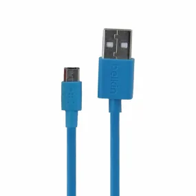 Belkin (F2CU012bt04 - BLU) 4Ft Charge/Sync Cable for Micro USB Devices - Blue