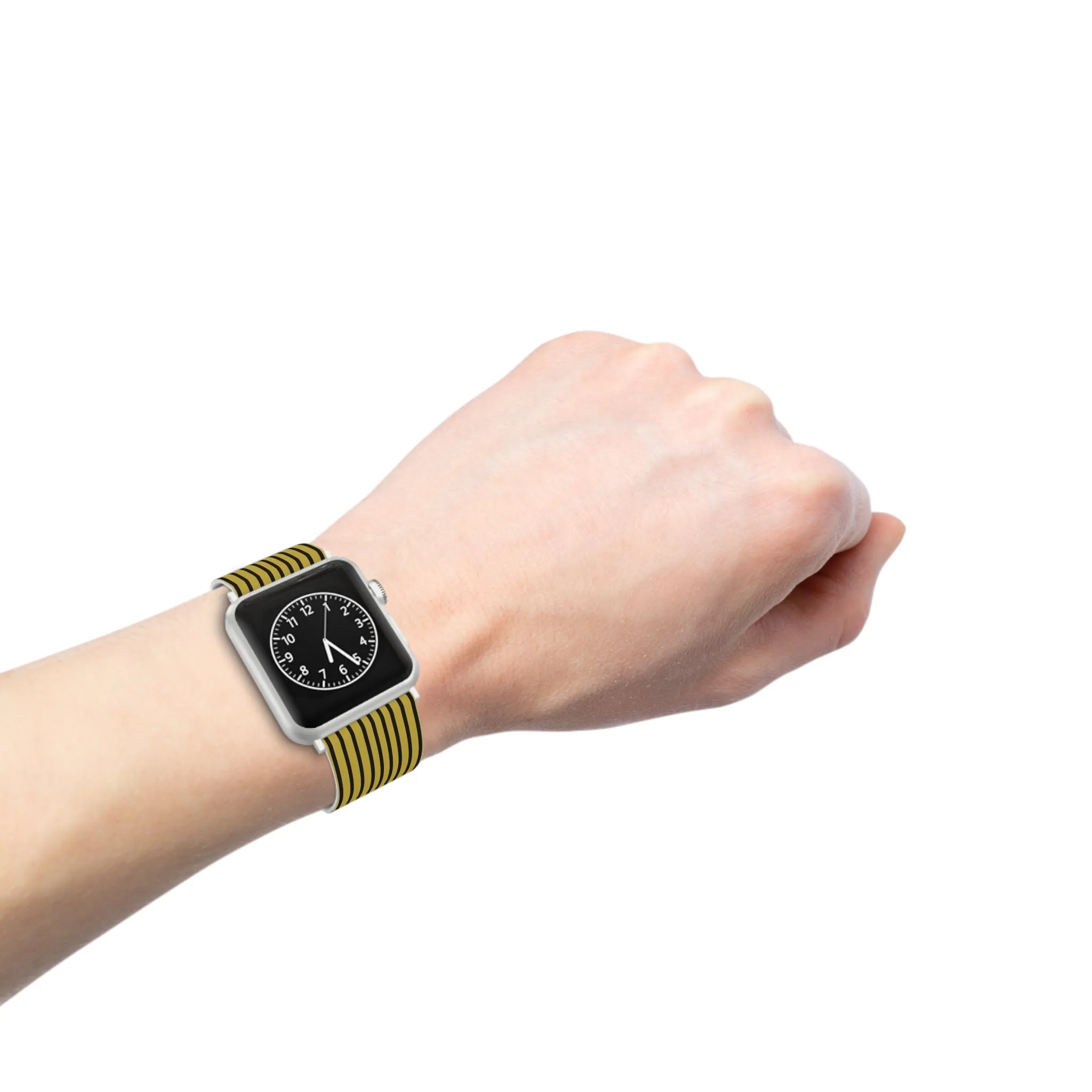 Black and Gold Watch Band for Apple Watch