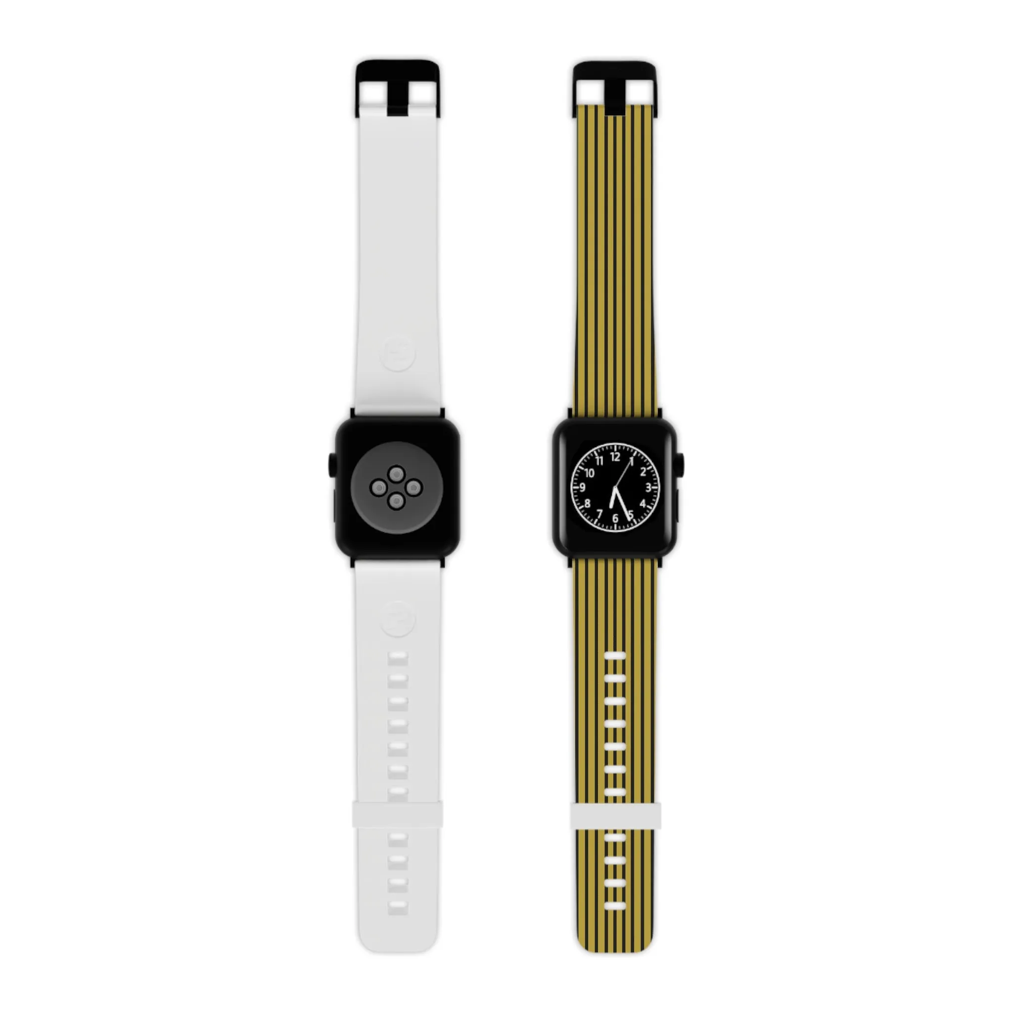 Black and Gold Watch Band for Apple Watch