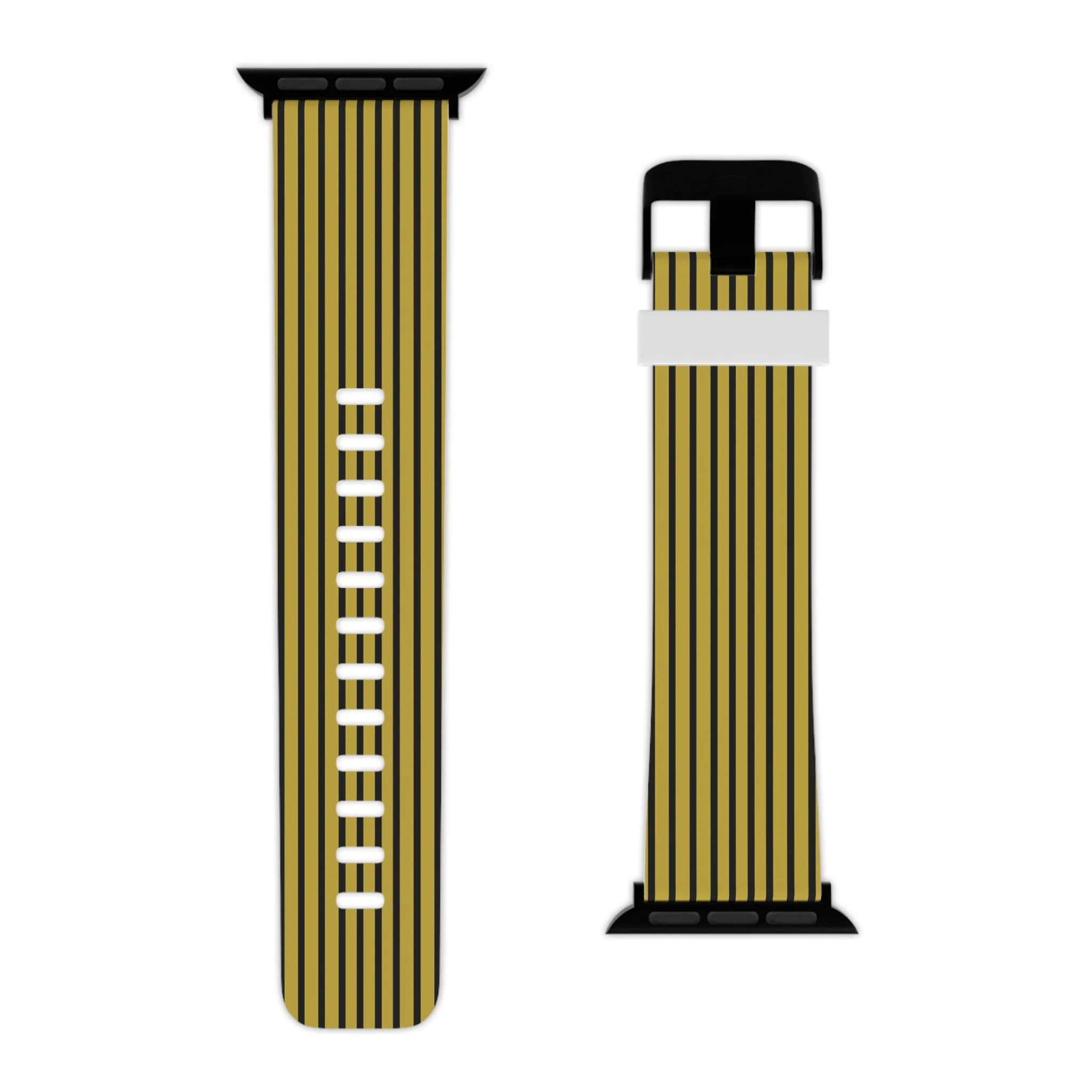 Black and Gold Watch Band for Apple Watch