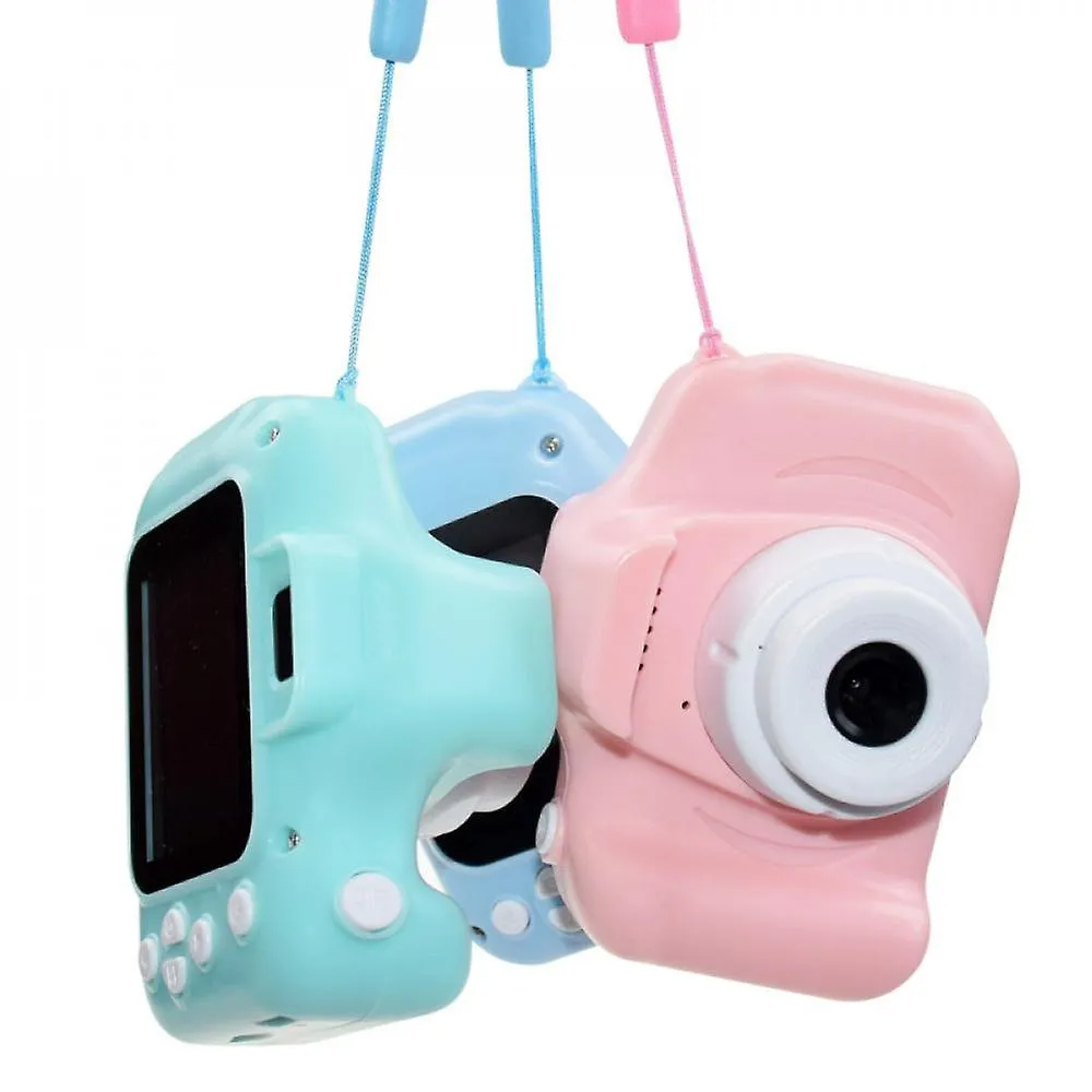 Blue Children Camera Digital Hd Mini 1080p Kids Gift Toy