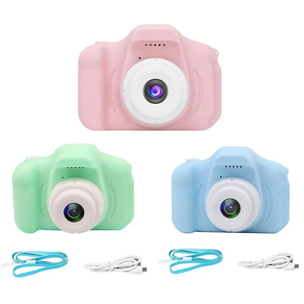 Blue Children Kids Digital Camera Mini Educational Toys 1080p