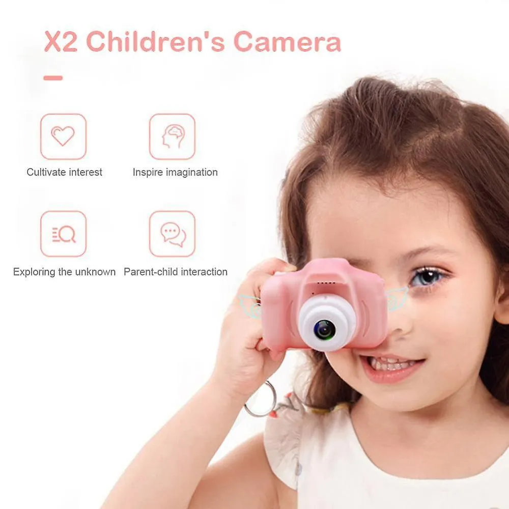 Blue Children Kids Digital Camera Mini Educational Toys 1080p