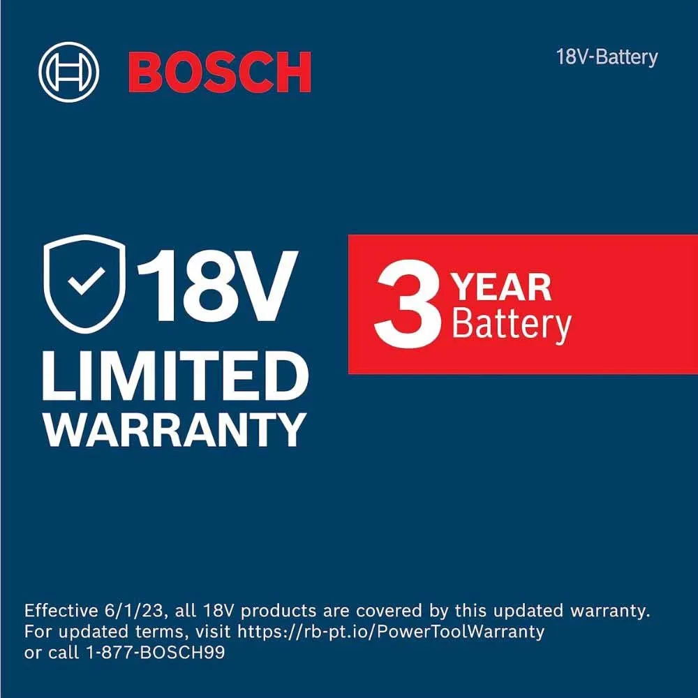 Bosch GXS18V-19N16 CORE18V High Power Starter Kit with (1) CORE18V 6 Ah High Power Battery and (1) GAL18V-160C 18V Turbo Battery Charger