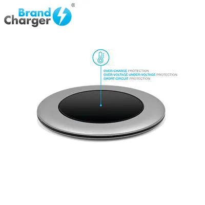 BrandCharger Powerwave fast charge Aluminium wireless charger