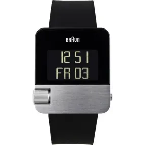 Braun Black And Silver Prestige Watch BN0106SLBKG