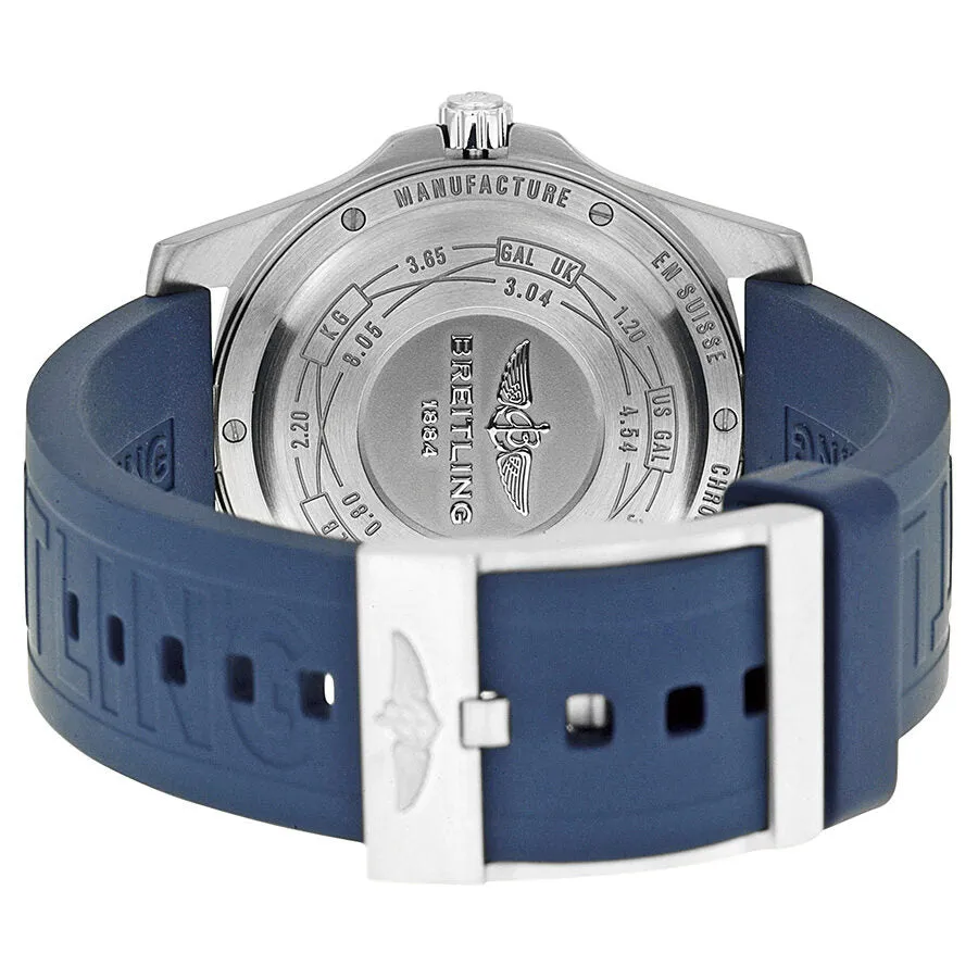 Breitling Aerospace Blue Dial Blue Rubber Men's Watch E7936310-C869BLPT E7936310-C869-145S-A20SS