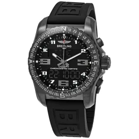 Breitling Cockpit B50 Perpetual Alarm Chronograph Quartz Black Dial Men's Watch VB5010221B1S1