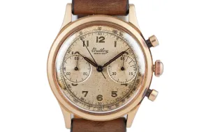 Breitling RG 2-Register Rose Gold Chronograph 777