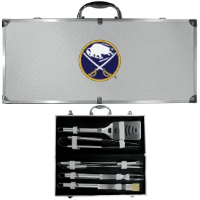 Buffalo Sabres® 8 pc Stainless Steel BBQ Set w/Metal Case