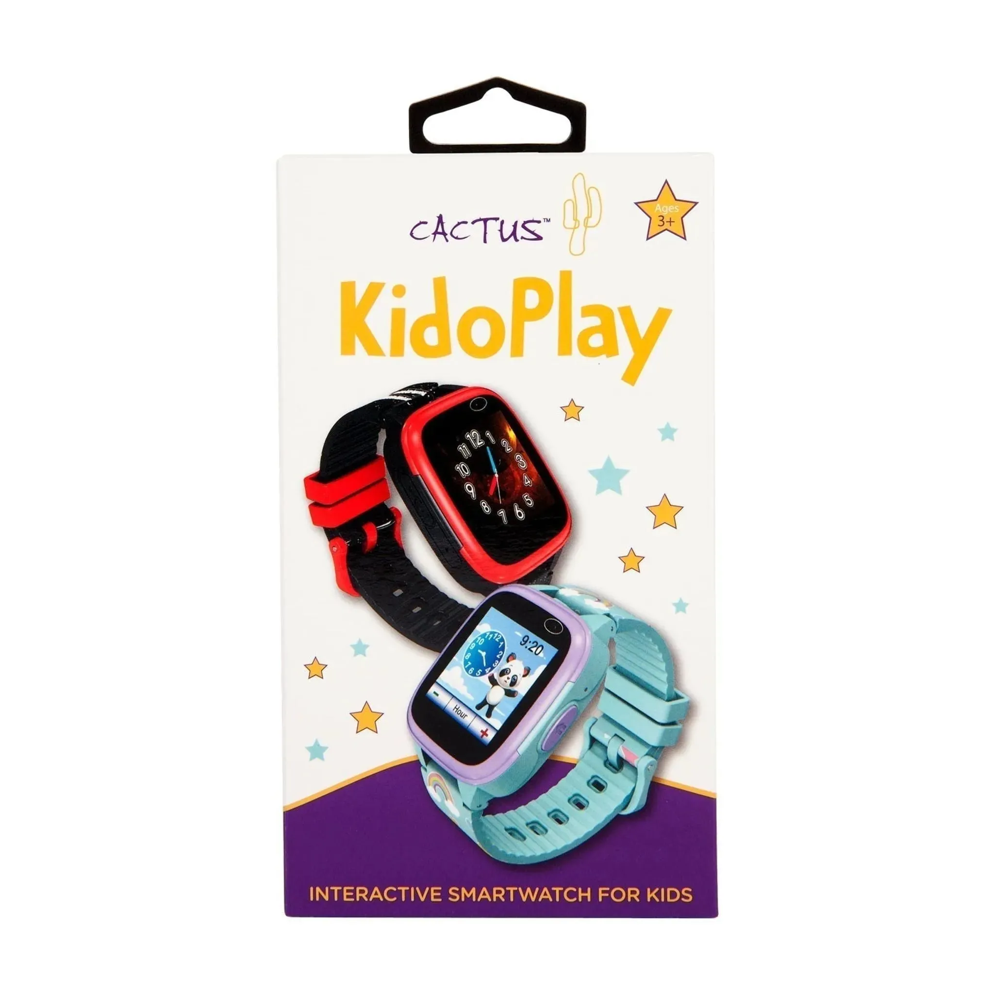 Cactus - Kidoplay - Kids Interactive Game Watch - Black / Red trim