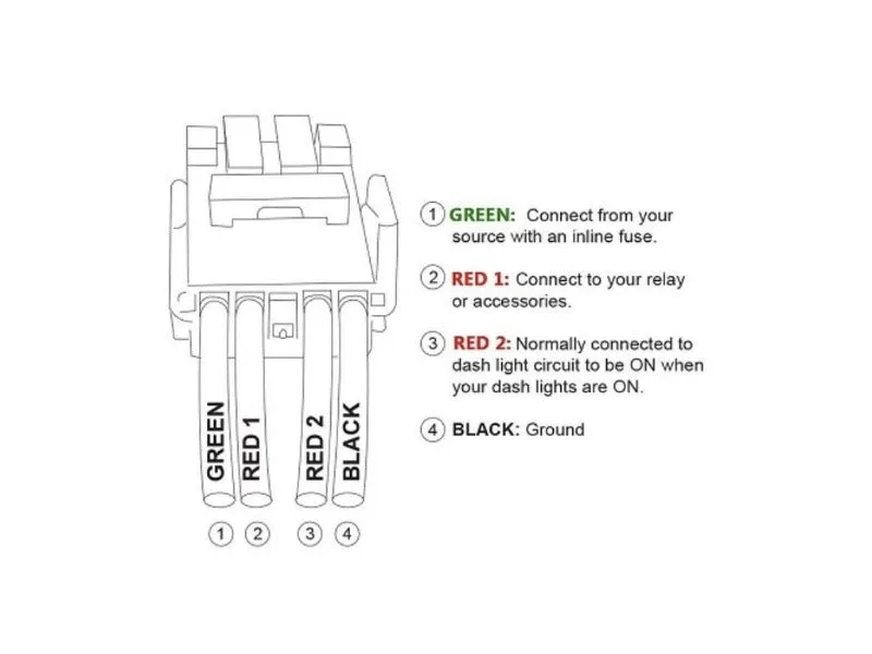 Cali Raise LED Toyota OEM Style "REVERSE LIGHTS" Switch