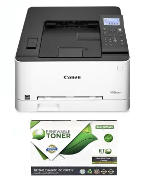 Canon ImageCLASS LBP622Cdw Check Printer with 1 RT 054H High Yield MICR Cartridge