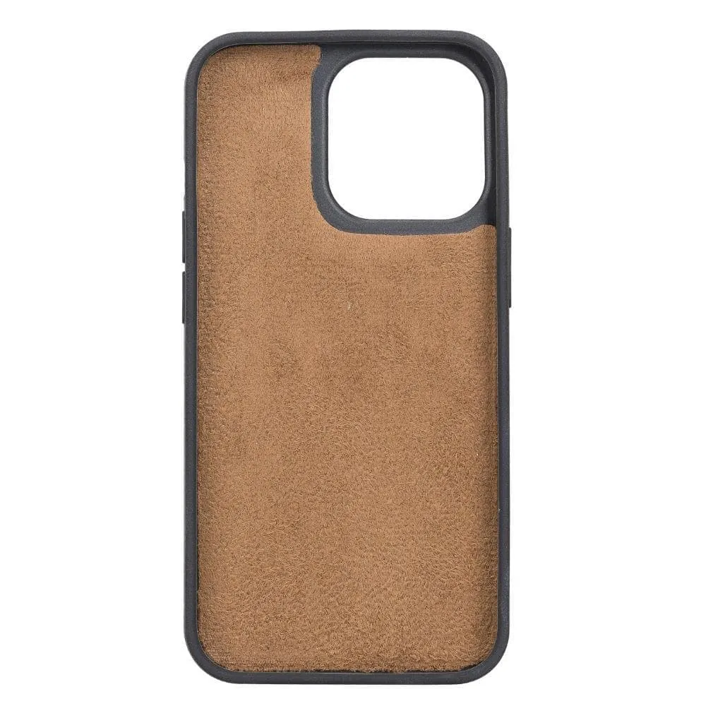 Carter iPhone 13 Pro Max Detachable Wallet Case, Antique Brown