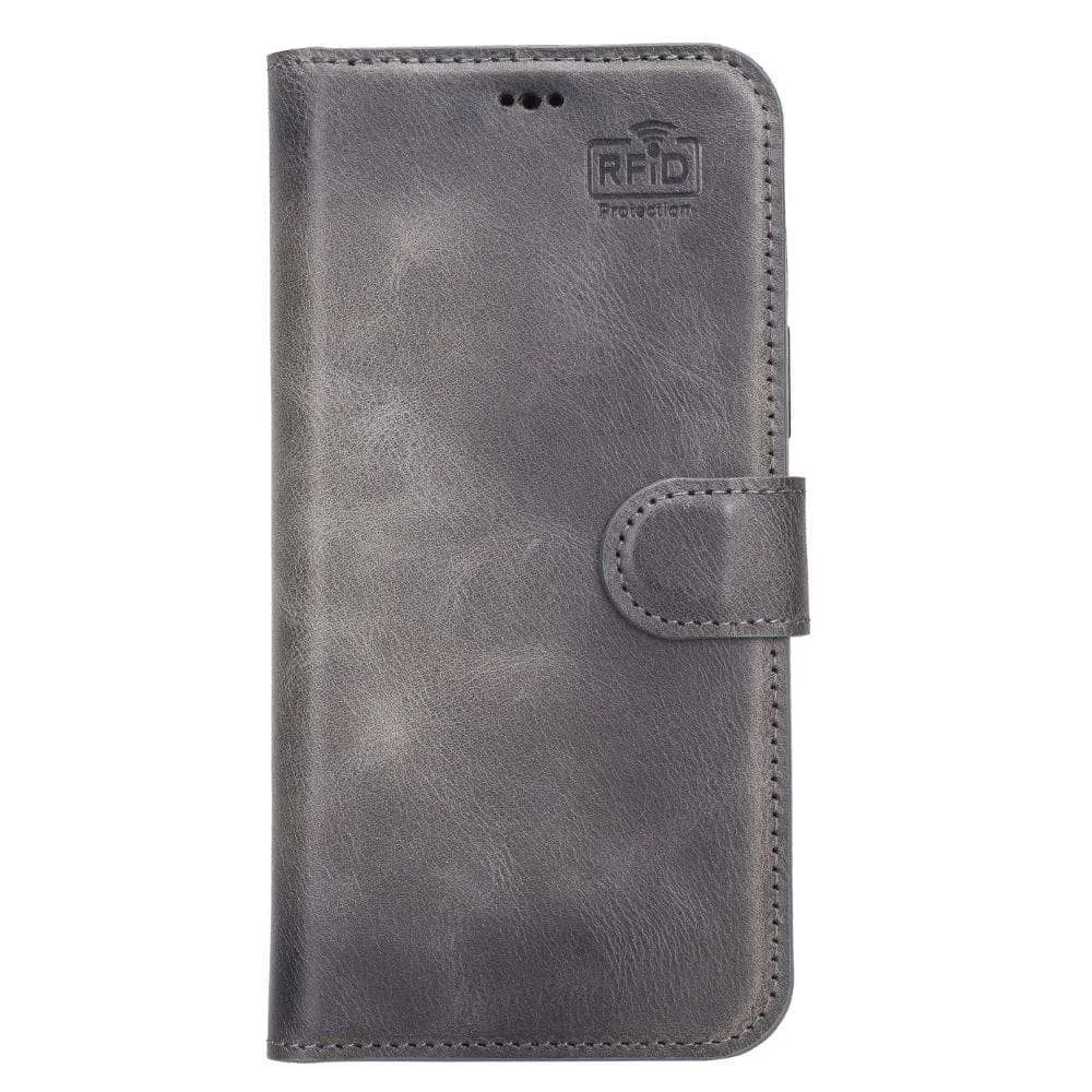 Carter iPhone 13 Pro Max Detachable Wallet Case, Tiguan Gray