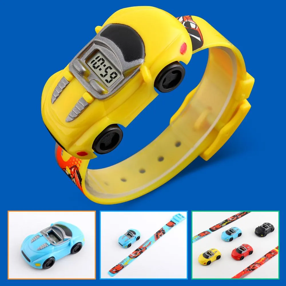 Cartoon Car Watch Toy for Boys