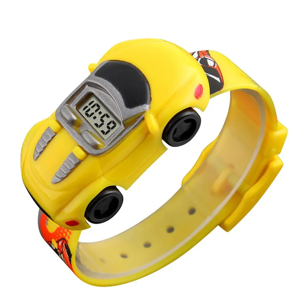 Cartoon Car Watch Toy for Boys