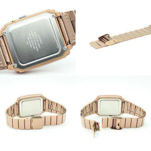 Casio CA-506C-5A Rosegold Calculator Watch for Men and Women