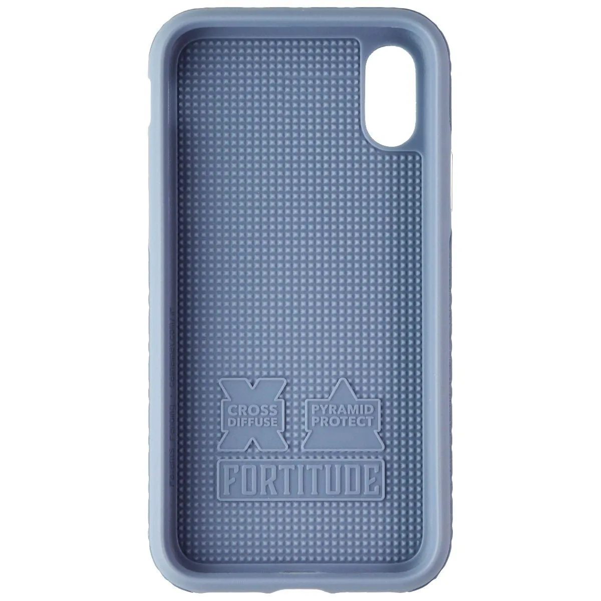 CellHelmet Fortitude Series Case for iPhone X & iPhone XS - Slate Blue