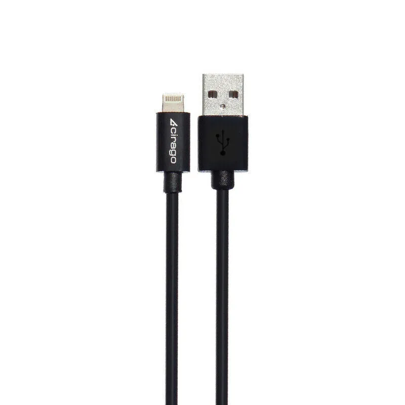 Cirago MFi Certified 6ft Lightning to USB Sync / Charging Data Cable for Apple