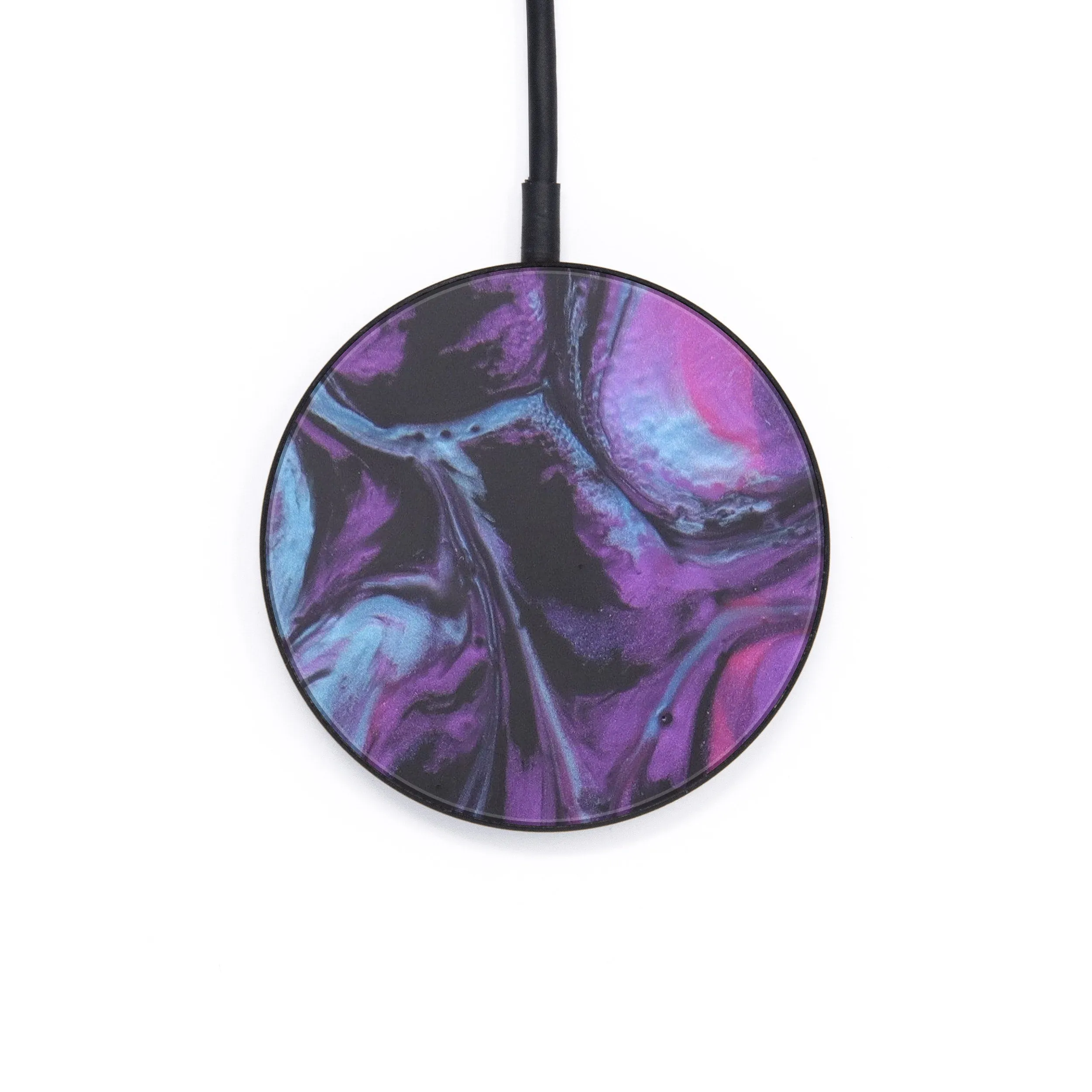 Circle ResinArt Wireless Charger - Amanda (Purple, 599264)