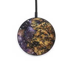 Circle Wood Resin Wireless Charger - Christoph (Cosmos, 709039)