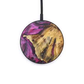 Circle Wood Wireless Charger - Andre (Purple, 726554)