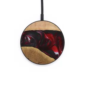 Circle Wood Wireless Charger - Cayden (Red, 734953)