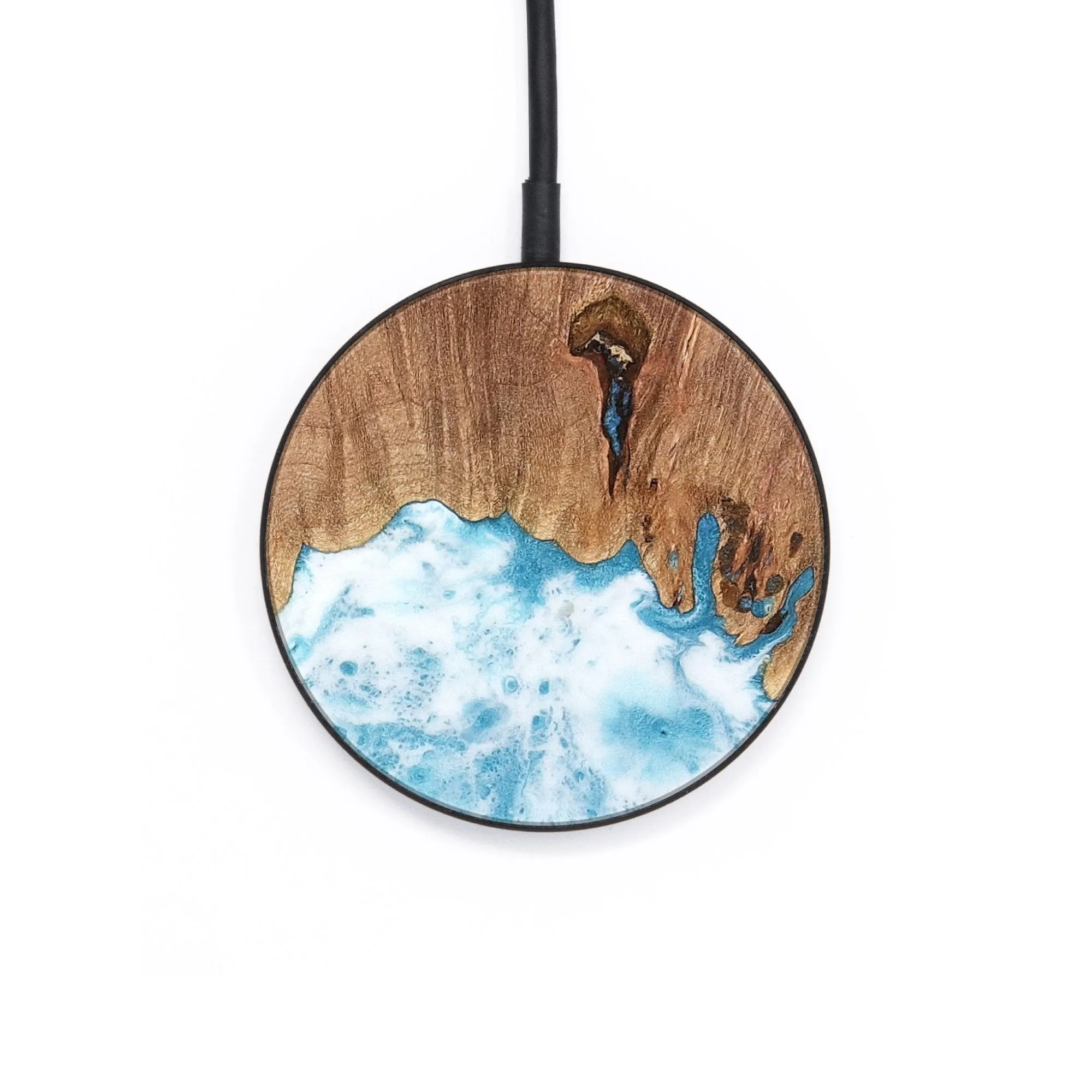 Circle Wood Wireless Charger - Derrek (Coastal, 734584)