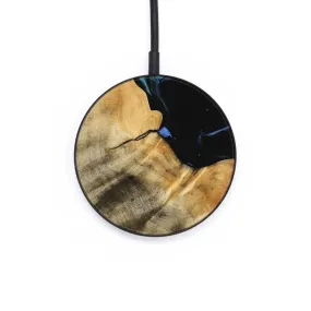 Circle Wood Wireless Charger - Rejean (Blue, 739777)