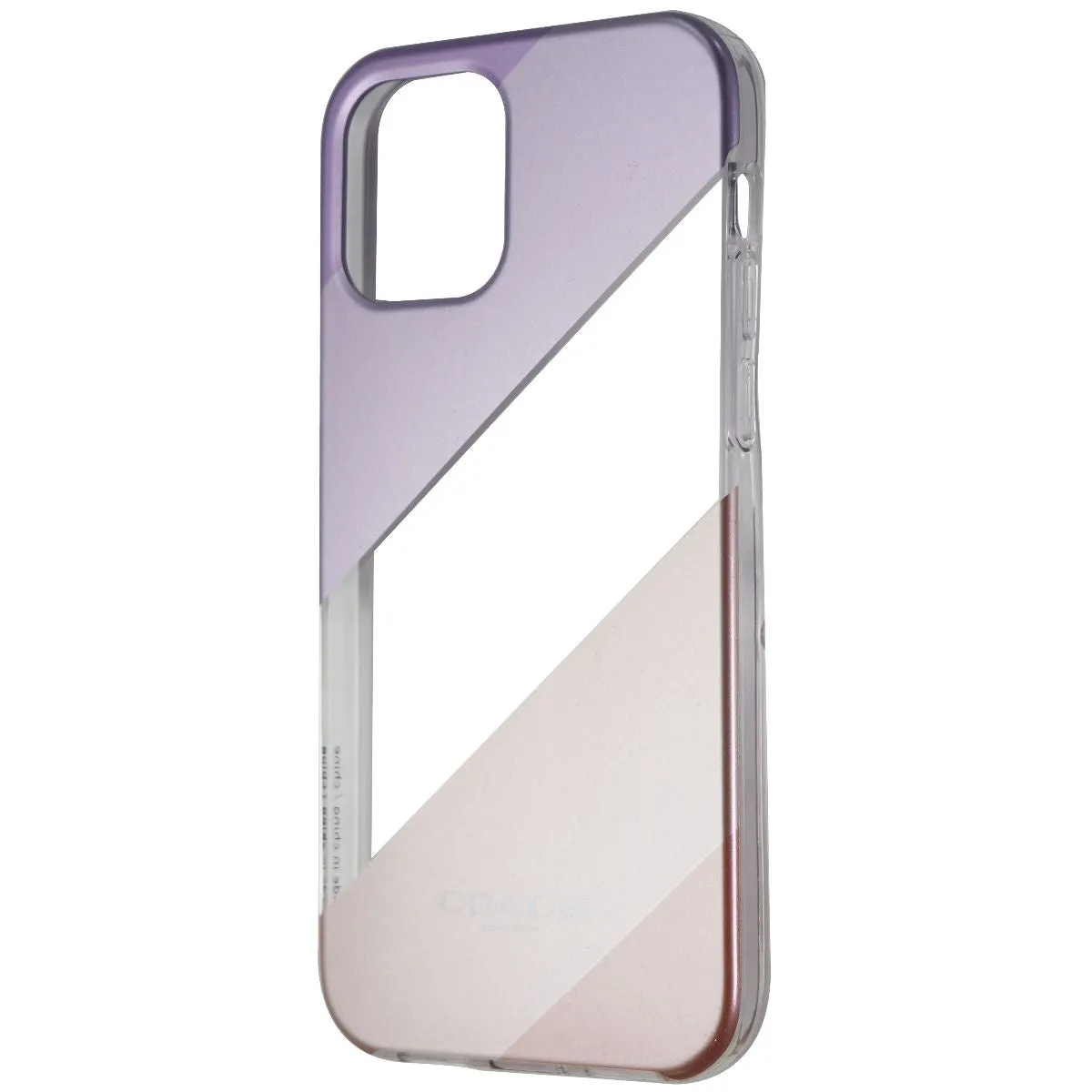 Coach Protective Case for Apple iPhone 12 Pro / iPhone 12 - Diagonal Stripe