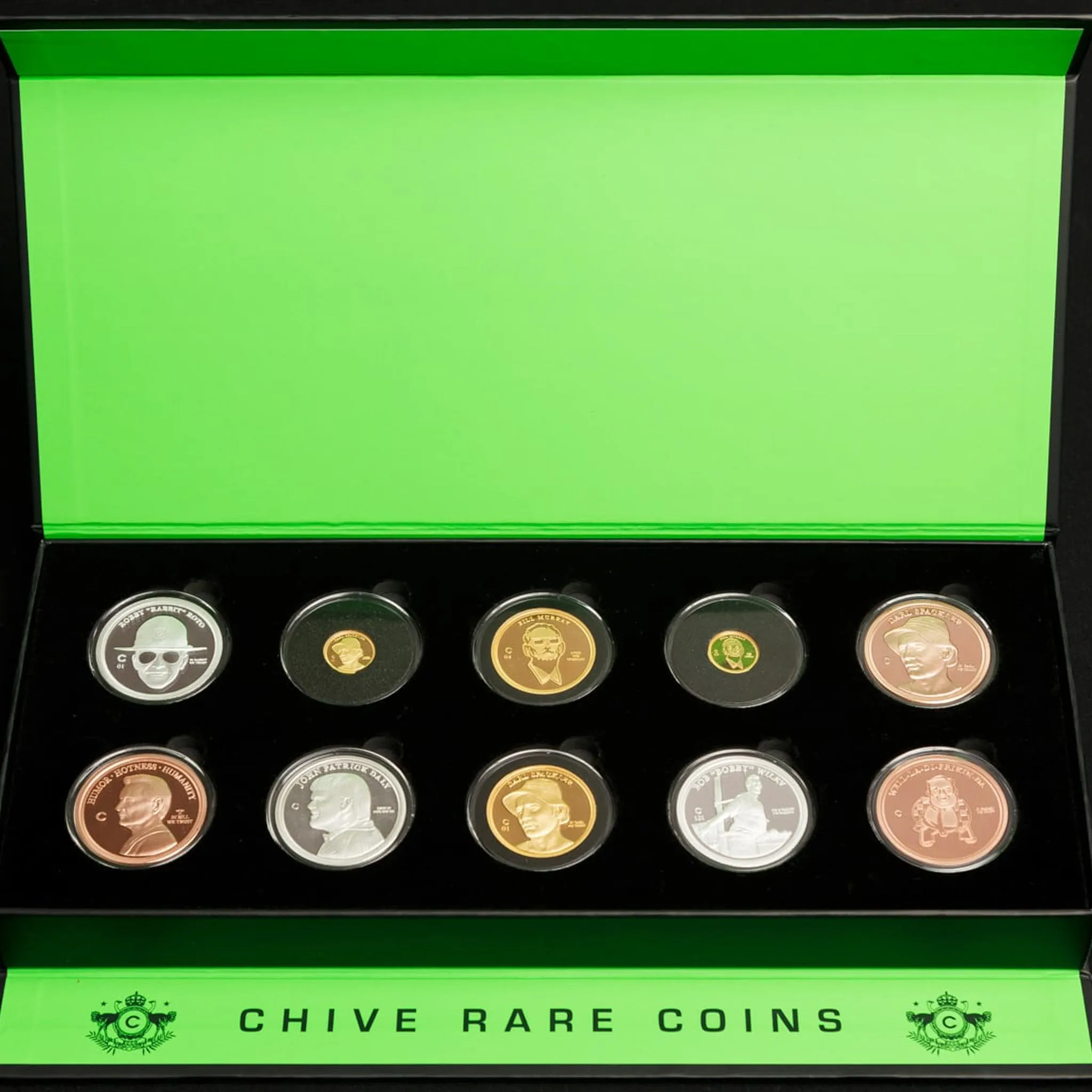 Coin Display Case - 10