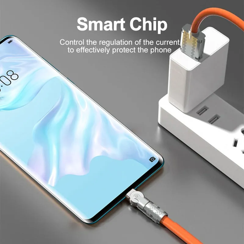 Cord Master Phone Fast Charging Rotatable Cable